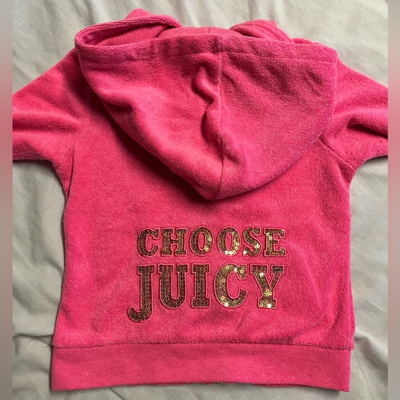 Toddler 24 month Juicy Couture two piece track suit. - Picture 3 of 8